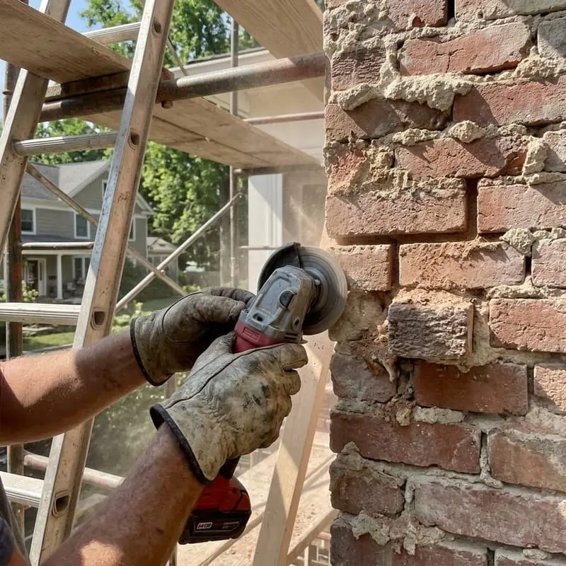 Brick Mortar Repointing